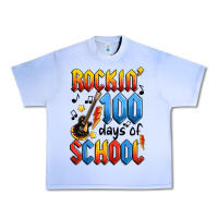 Grape Ice rockin' 100 days of school Urban Heavy Tee - Artiststas