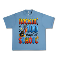 Pebble Blue rockin' 100 days of school Urban Heavy Tee - Artiststas