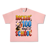 Salmon rockin' 100 days of school Urban Heavy Tee - Artiststas