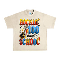 Sandshell rockin' 100 days of school Urban Heavy Tee - Artiststas