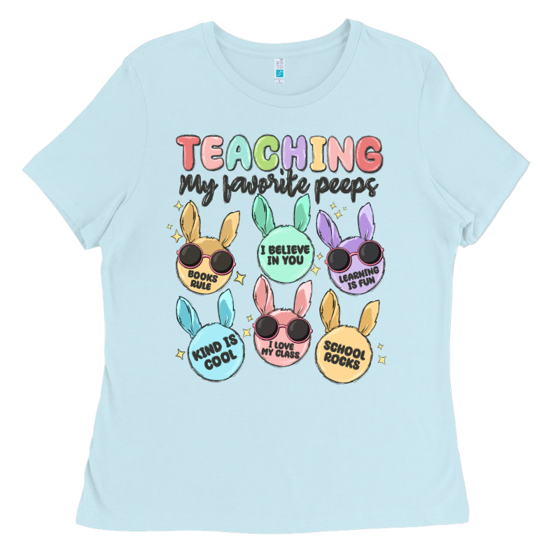 Teahing My Favorite Peeps Ladies Tee by MaliasSmallBusiness | Teevron