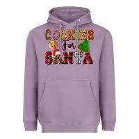 Lavender cookies for santa Heavyweight Hoodie - FaDigitalArtStudio