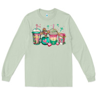Matcha religious christian coffee cups Long Sleeve Tee - Jasminsmagicworld