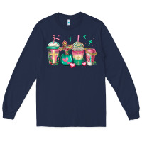 Navy religious christian coffee cups Long Sleeve Tee - Jasminsmagicworld