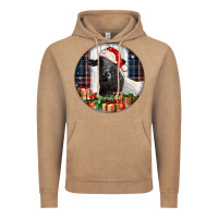 Vintage Coffee christmas dorper sheep Vintage Hoodie - LillyAllenDesigns