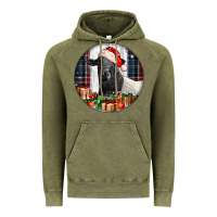 Vintage Olive christmas dorper sheep Vintage Hoodie - LillyAllenDesigns