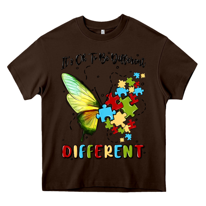 It's Ok To Be Different Heavy Core Tee by MaliasSmallBusiness | Teevron