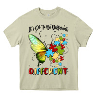 Mossy it's ok to be different Heavy Core Tee - MaliasSmallBusiness