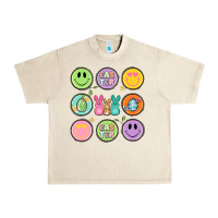 Sandshell easter day smiley faces Urban Heavy Tee - Artiststas