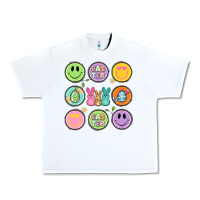 White easter day smiley faces Urban Heavy Tee - Artiststas