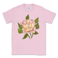 Bubblegum Pink Life's Little Pleasures Rose Classic Tee - LillyAllenDesigns