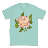 Seafoam Life's Little Pleasures Rose Classic Tee - LillyAllenDesigns