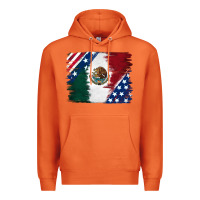 Carrot Mexican With American Flag Premium Hoodie - RanaPortraitStore