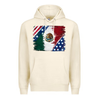 Tofu Mexican With American Flag Premium Hoodie - RanaPortraitStore