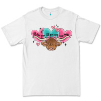 White western cow and heart Premium Tee - MaliasSmallBusiness