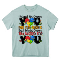 Arona ı would not change you autism Heavy Core Tee - MaliasSmallBusiness