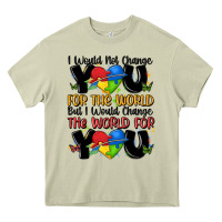 Mossy ı would not change you autism Heavy Core Tee - MaliasSmallBusiness