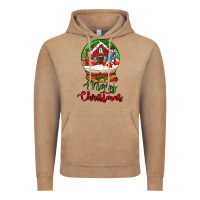 Vintage Coffee Merry Christmas Vintage Hoodie - LillyAllenDesigns