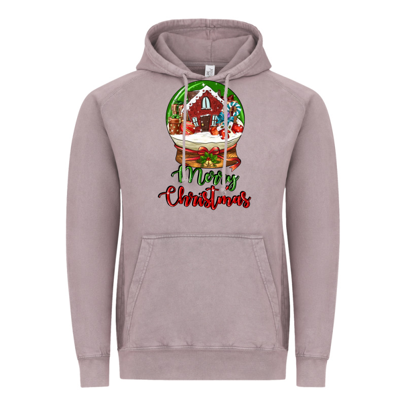 Merry Christmas Vintage Hoodie by LillyAllenDesigns | Teevron