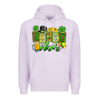 Lilac St. Patrick's Lucky vibes Premium Hoodie - OliviaCreatesArt