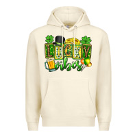 Sandshell St. Patrick's Lucky vibes Premium Hoodie - OliviaCreatesArt