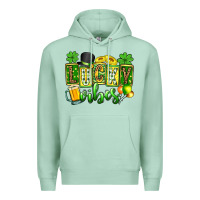 Seafoam St. Patrick's Lucky vibes Premium Hoodie - OliviaCreatesArt