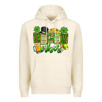 Tofu St. Patrick's Lucky vibes Premium Hoodie - OliviaCreatesArt