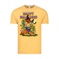 Vintage Mustard happy halloween Vintage Tee - LillyAllenDesigns