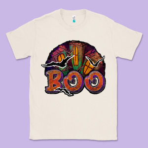 Boo Classic Tee Designed By Jahusdesignshop