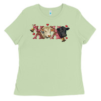 Matcha xoxo charolais and black angus Ladies Tee - RanaPortraitStore