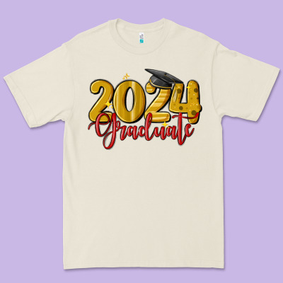 2024 Graduate Premium Tee Designed By Maliassmallbusiness
