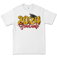 White 2024 graduate Premium Tee - MaliasSmallBusiness