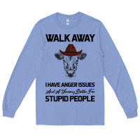 Colony Blue trusting people turned me into the heifer i am tod  black Long Sleeve Tee - Bettercallsaul