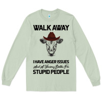 Matcha trusting people turned me into the heifer i am tod  black Long Sleeve Tee - Bettercallsaul