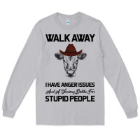 Moon Dust trusting people turned me into the heifer i am tod  black Long Sleeve Tee - Bettercallsaul