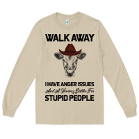Trusting People Turned Me Into The Heifer I Am Tod  Black Long Sleeve Tee | Teevron