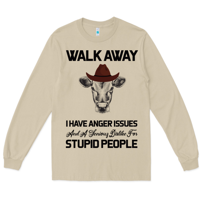 Trusting People Turned Me Into The Heifer I Am Tod  Black Long Sleeve Tee by Bettercallsaul | Teevron