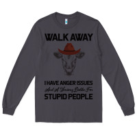 Smoke trusting people turned me into the heifer i am tod  black Long Sleeve Tee - Bettercallsaul