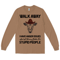 Toasted Coconut trusting people turned me into the heifer i am tod  black Long Sleeve Tee - Bettercallsaul