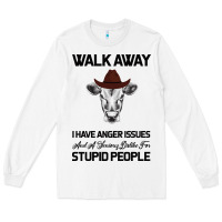 White trusting people turned me into the heifer i am tod  black Long Sleeve Tee - Bettercallsaul