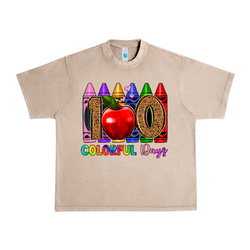 100 Colorful Day S Urban Heavy Tee by Artiststas | Teevron