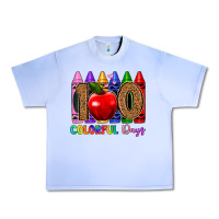 Grape Ice 100 colorful day s Urban Heavy Tee - Artiststas