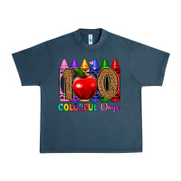 Midnight Navy 100 colorful day s Urban Heavy Tee - Artiststas