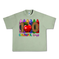 Oil Green 100 colorful day s Urban Heavy Tee - Artiststas