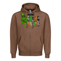 Chestnut St. Patrick's Mister shenanigans Zipper Hoodie - OliviaCreatesArt