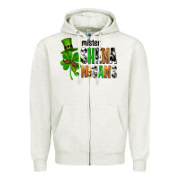 Oatmeal Heather St. Patrick's Mister shenanigans Zipper Hoodie - OliviaCreatesArt