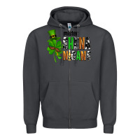 Smoke St. Patrick's Mister shenanigans Zipper Hoodie - OliviaCreatesArt