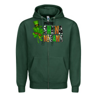 Sports Green St. Patrick's Mister shenanigans Zipper Hoodie - OliviaCreatesArt