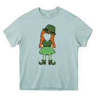 Arona leprechaun girl faceless Heavy Core Tee - MaliasSmallBusiness
