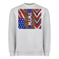 Heather Grey American mama Heavyweight Sweatshirt - TumblerDesignByShophia